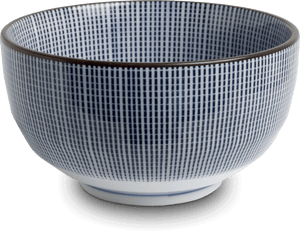 Japansk skål i Tokusa mönster (hög)
